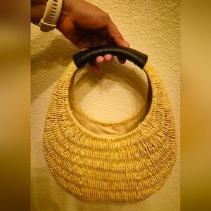 Urban Expressions Wicker Handbag